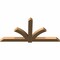 Ekena Millwork Redmond Smooth Timber Gable Bracket, Western Red Cedar, 84"W x 42"H x 3 1/2"D x 5 1/2"F, 12/12 Pitch GBW084X42X0406RED00SWR - alternate 3